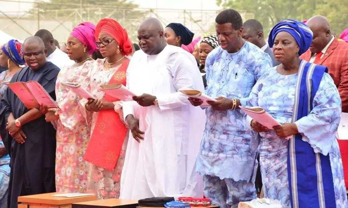 Pastor Adeboye steps out after announcing national overseer