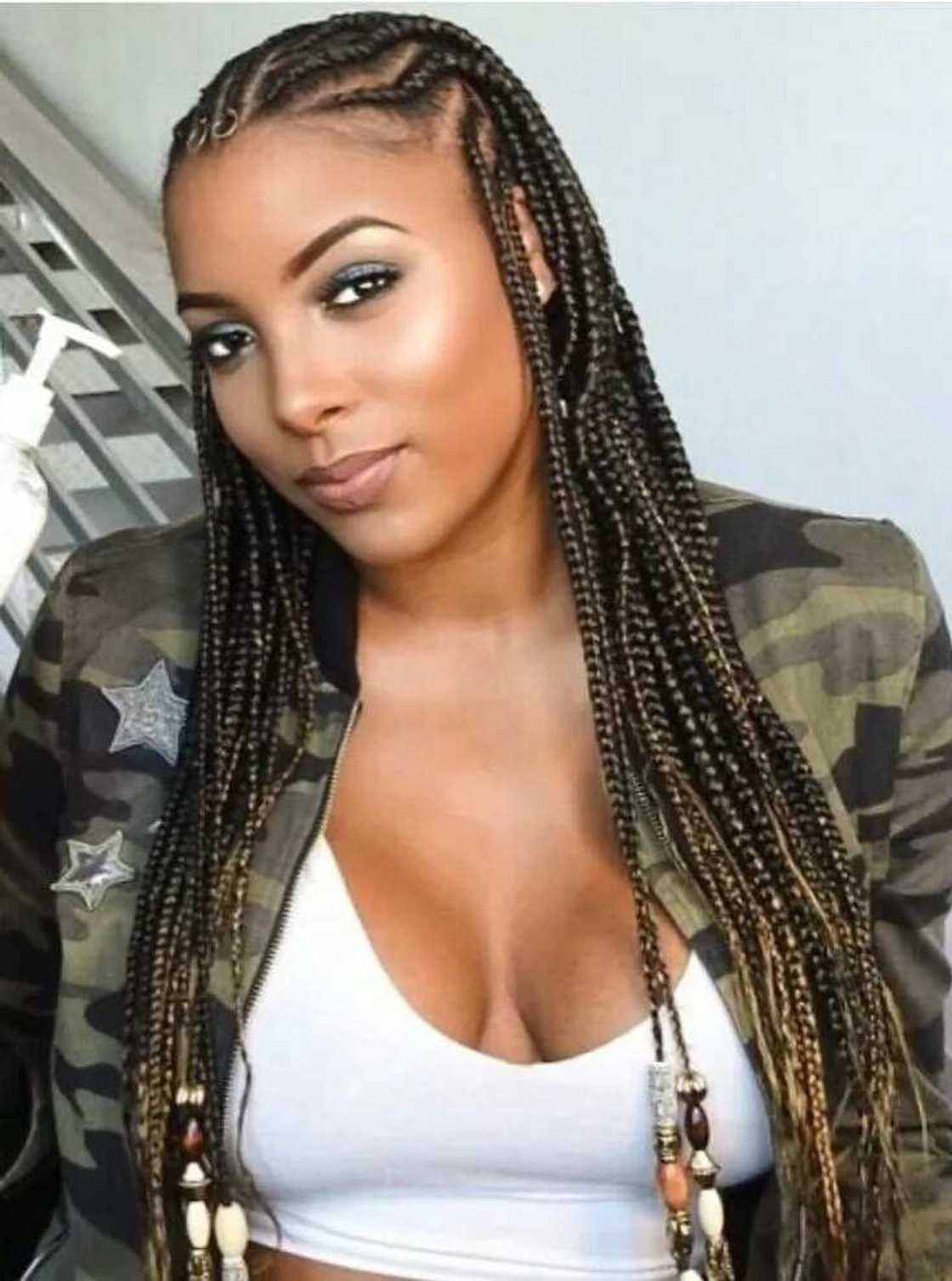 cornrows with attachments