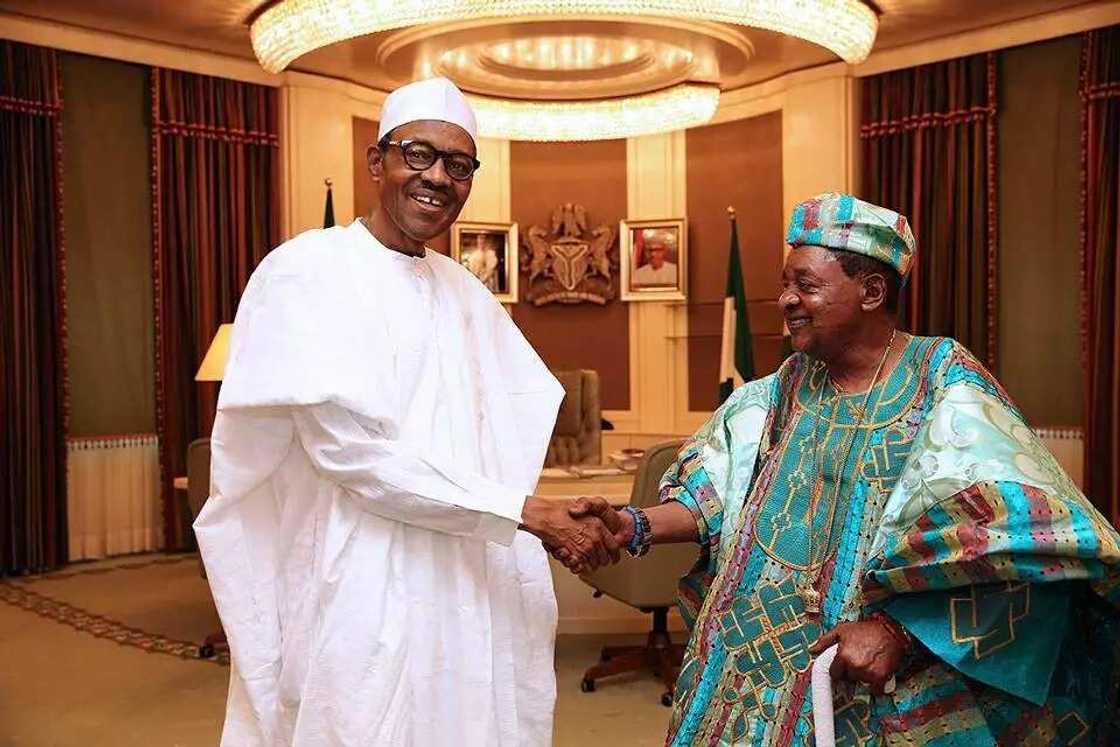 Buhari, Alaafin of Oyo meet over Avengers, B’Haram Buhari, Alaafin of Oyo meet over Avengers, B’Haram