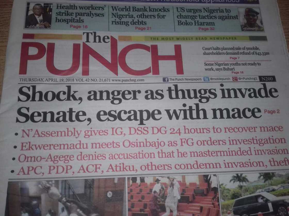 The Punch newspaper