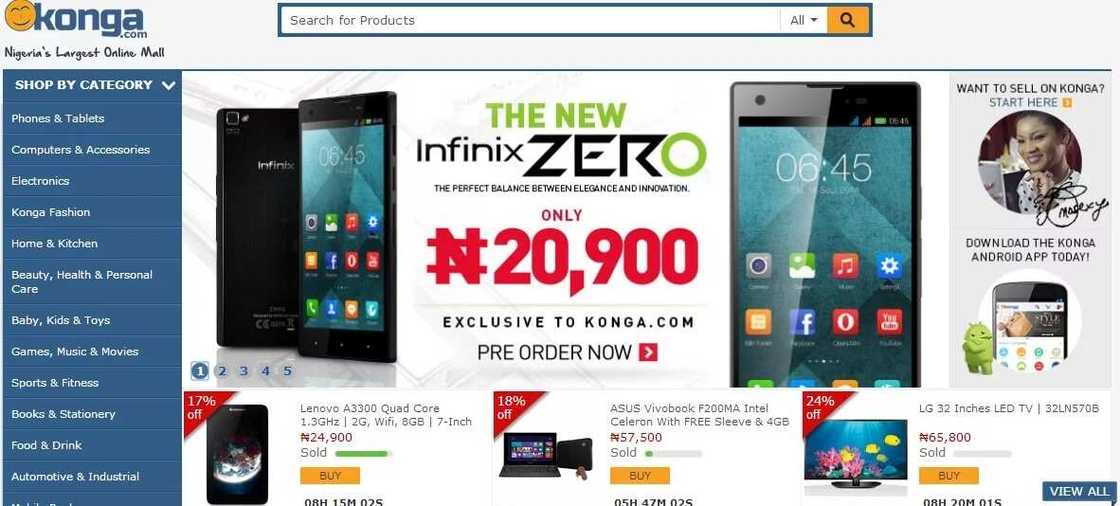 Online shopping sites in Nigeria Online shopping sites in Nigeria