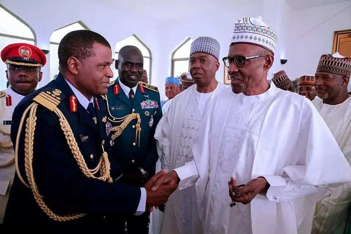 Breaking: Buhari, Saraki and others come together for Nigeria at 57 (photos) Breaking: Buhari, Saraki and others come together for Nigeria at 57 (photos)