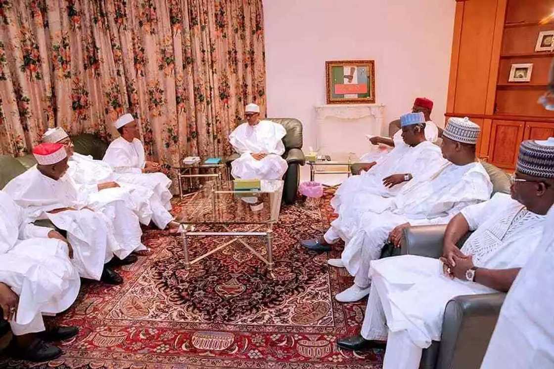 Buhari, governors meet in Aso Rock Buhari, governors meet in Aso Rock