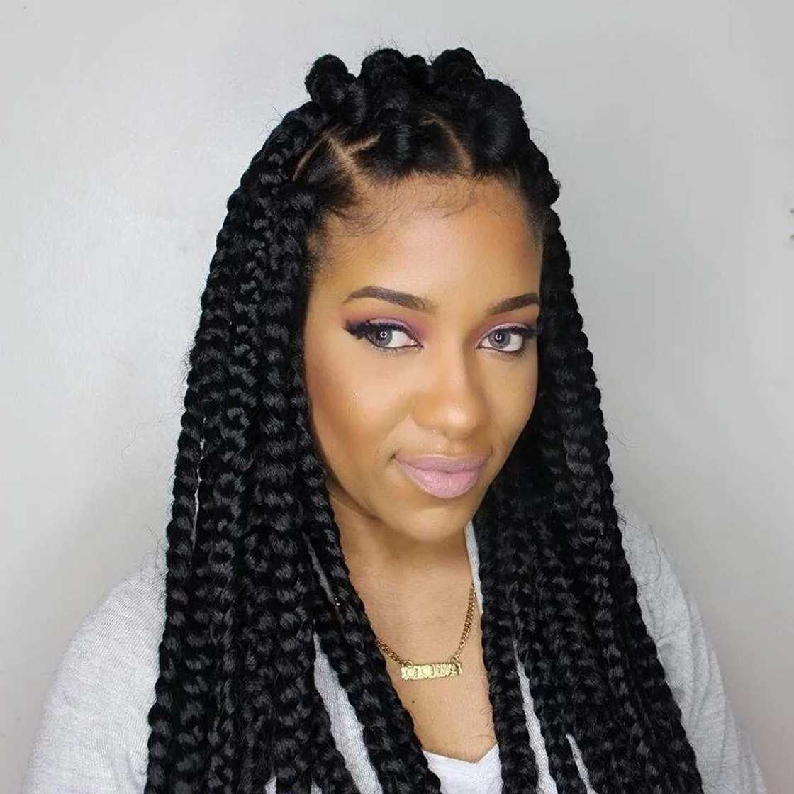 Jumbo braids