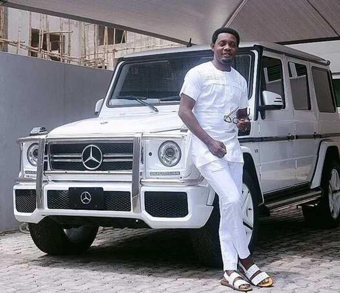 AY Buys Brand New G-Wagon As Birthday Gift To Himself AY Buys Brand New G-Wagon As Birthday Gift To Himself