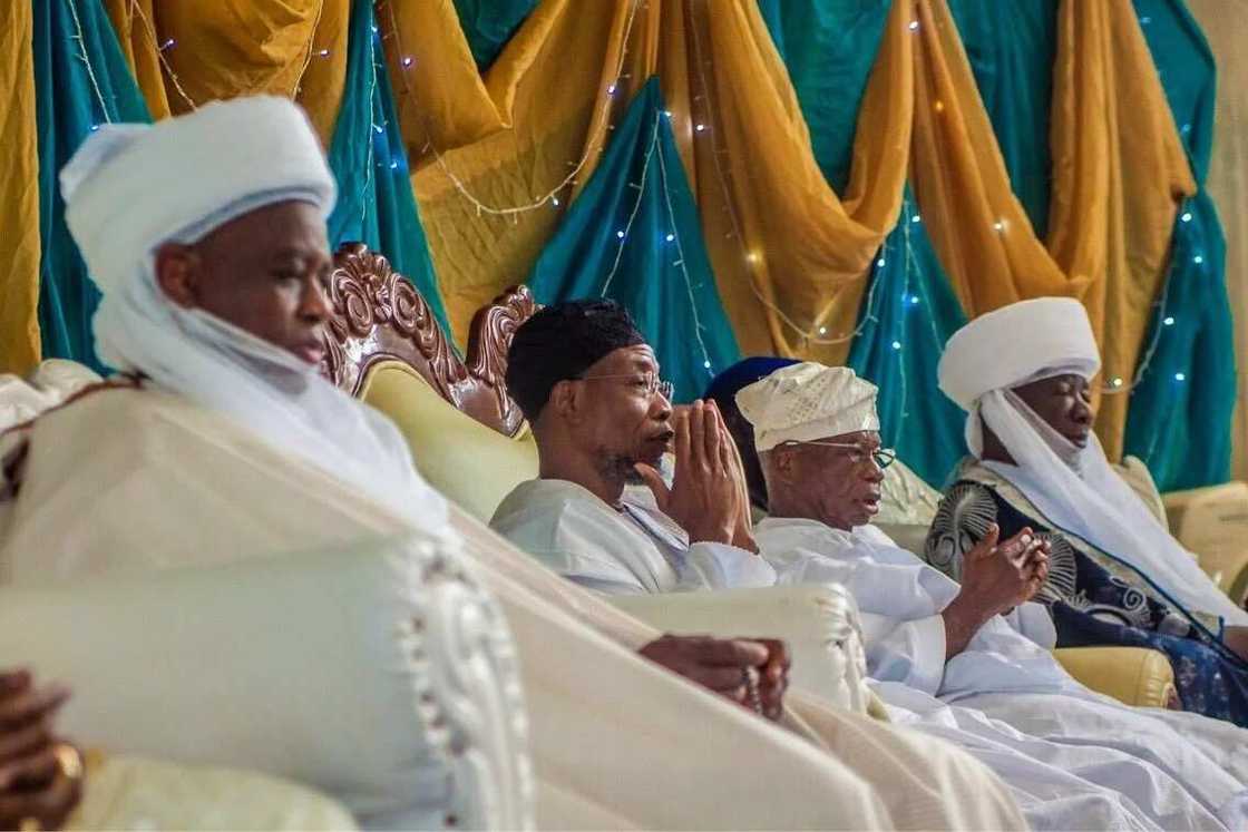 Photos: Sultan of Sokoto, Aregbesola, others pray for Buhari’s recovery, Nigeria