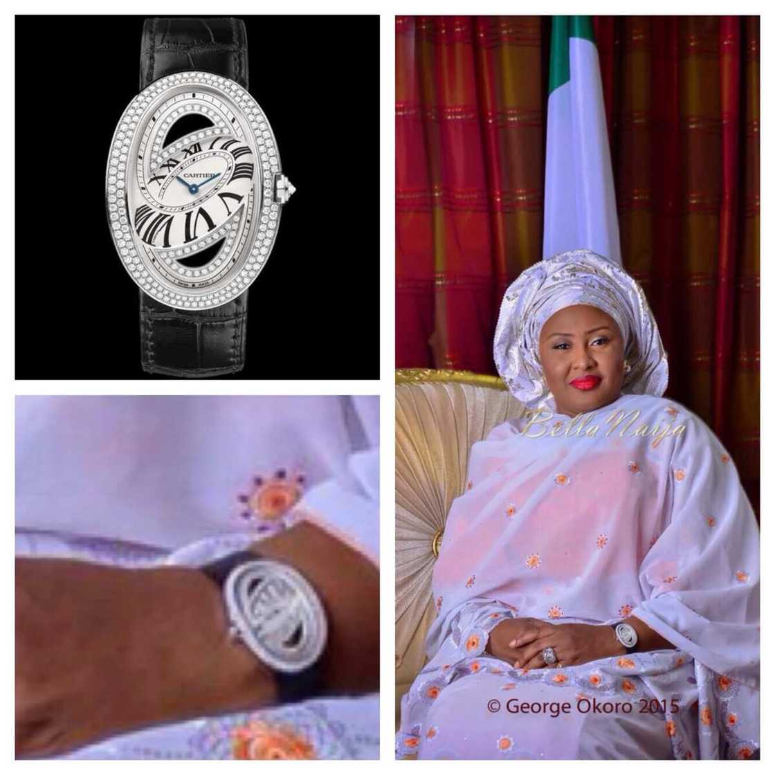 Nigerians React To Aisha Buhari's 10 Million Naira Watch Nigerians React To Aisha Buhari's 10 Million Naira Watch