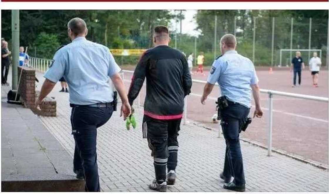 Yan sanda sun kama gola sakamakon an ci shi kwallaye 43 Yan sanda sun kama gola sakamakon an ci shi kwallaye 43