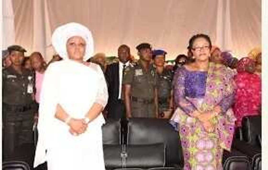 PHOTOS: Aisha Buhari Meets With Father Mbaka PHOTOS: Aisha Buhari Meets With Father Mbaka