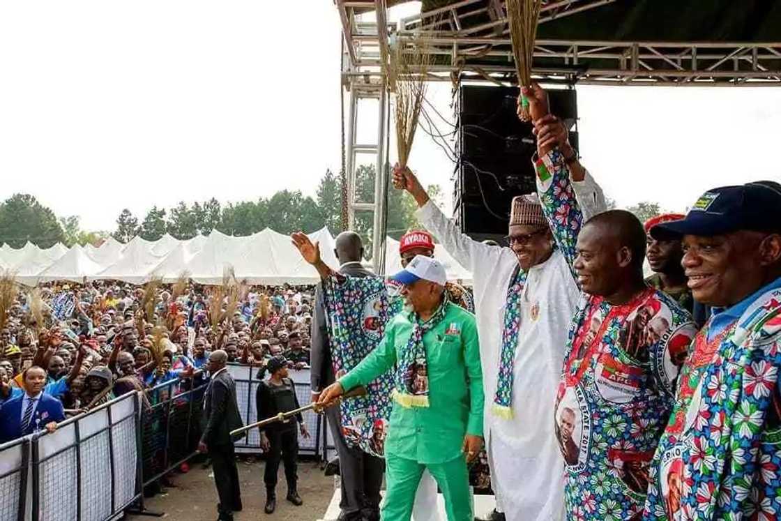 Jam’iyyar APC reshen kudu maso gabas ta tsayar da Buhari a matsayin dan takaran ta a zaben 2019