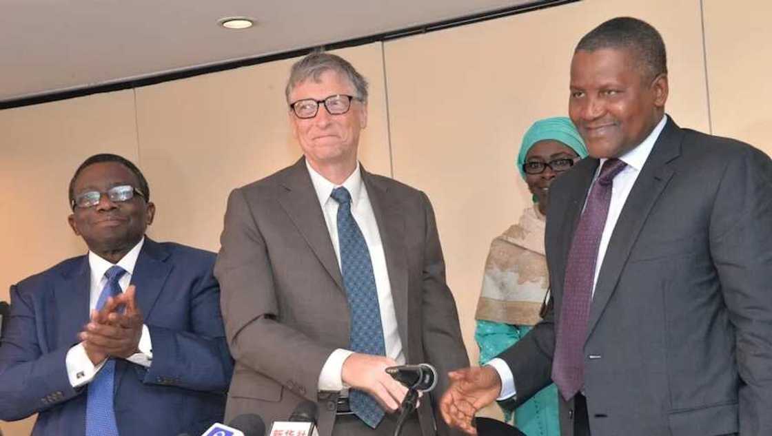 Dangote, Bill Gates Pledge $100M To Malnutrition In Nigeria Dangote, Bill Gates Pledge $100M To Malnutrition In Nigeria