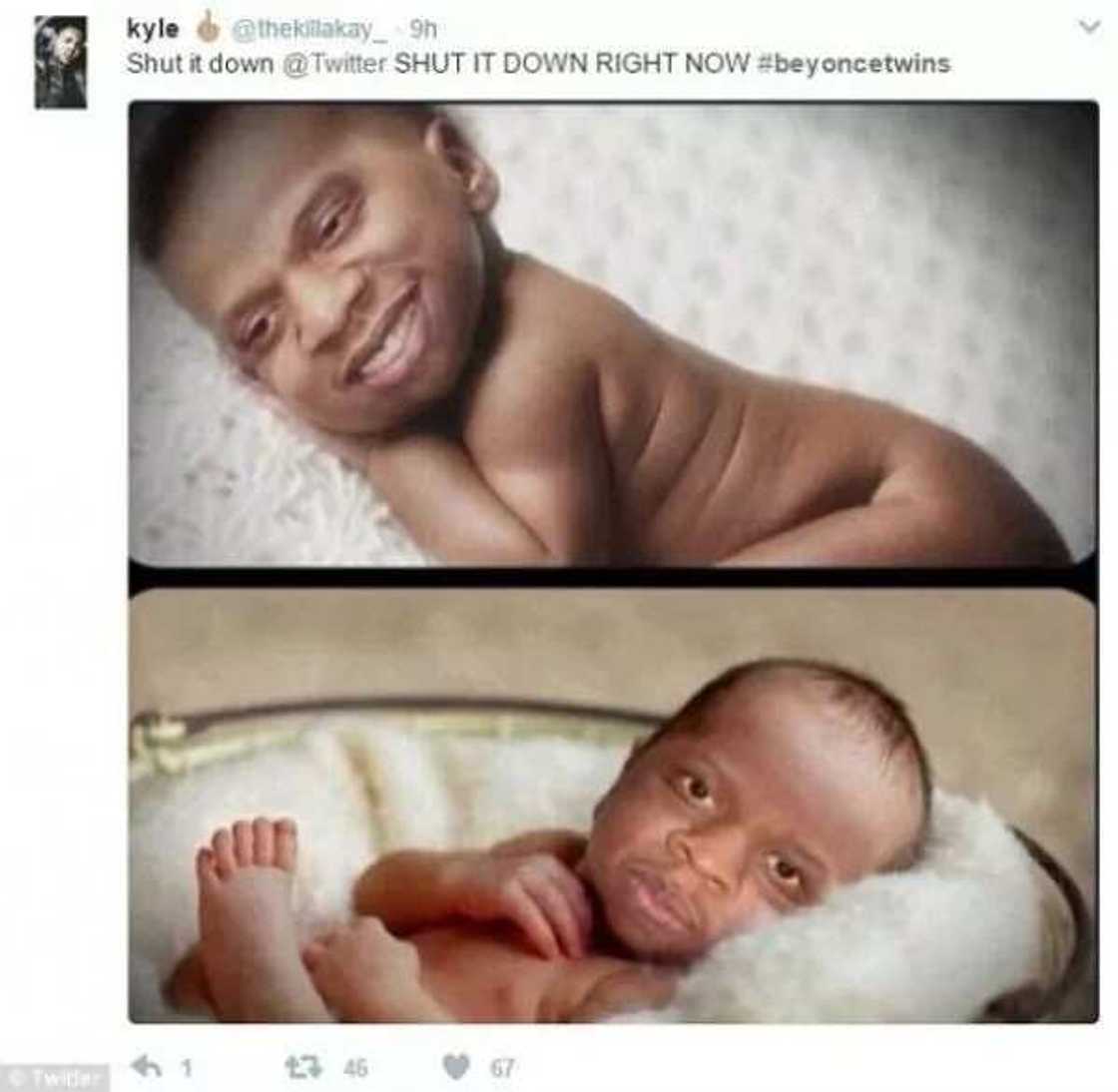 Jay Z's twins Jay Z's twins