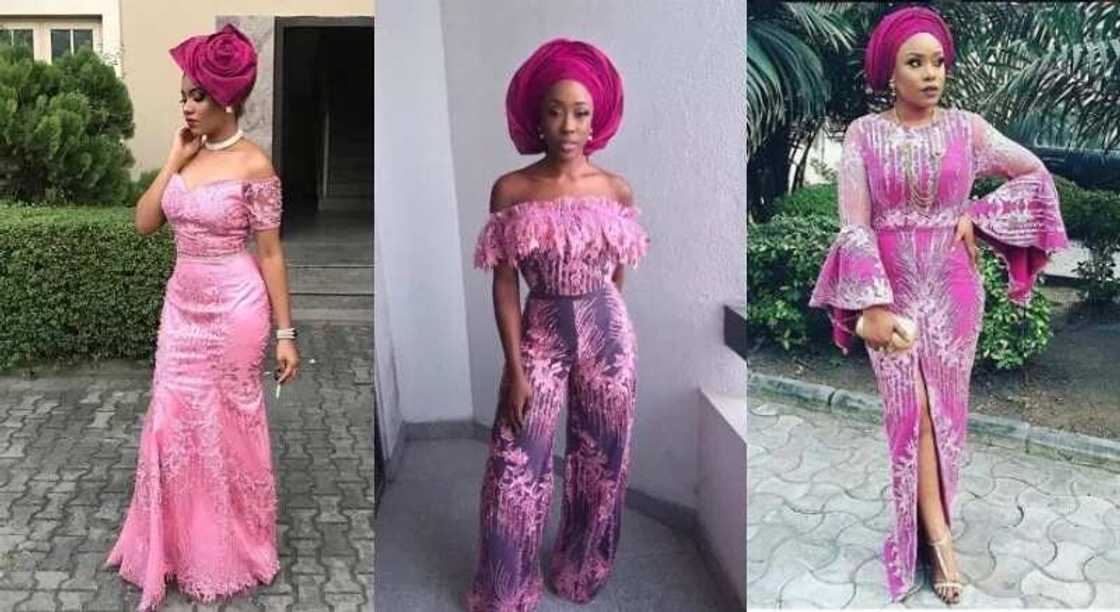 Stunning asoebi pictures from Stephanie Coker’s wedding