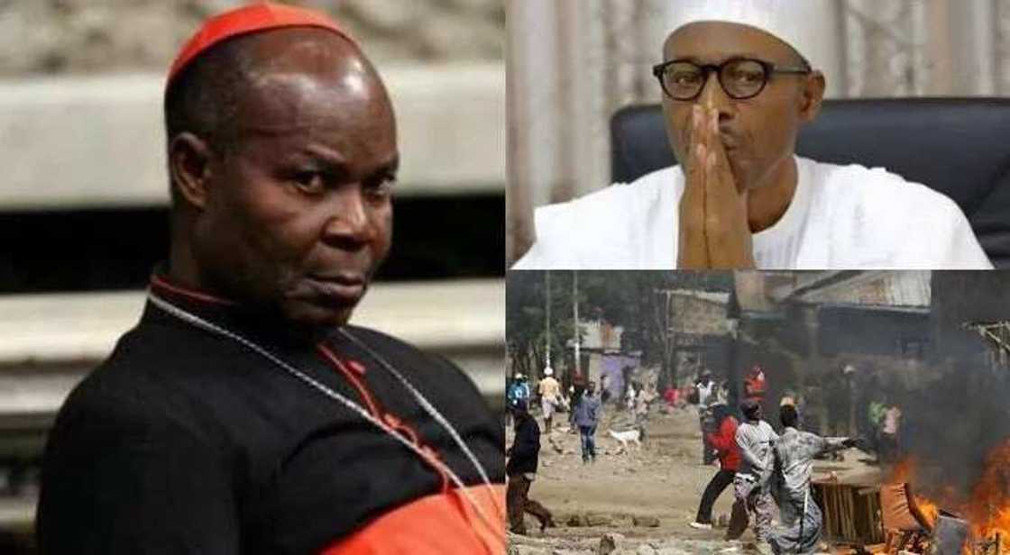 We are not safe in Nigeria, Cardinal Okogie raises alarm We are not safe in Nigeria, Cardinal Okogie raises alarm