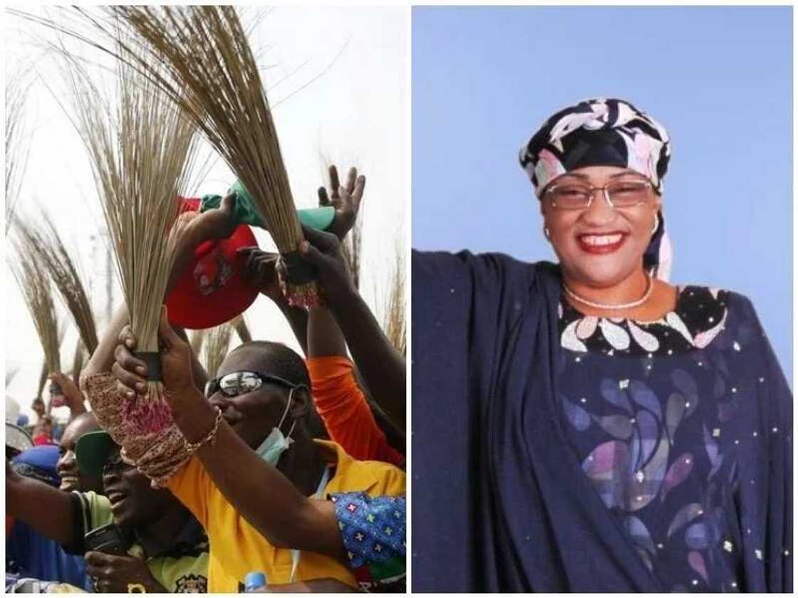 Zaben shugabannin APC: Sanata A'isha Alhassan tasha ruwan duwatsu Zaben shugabannin APC: Sanata A'isha Alhassan tasha ruwan duwatsu