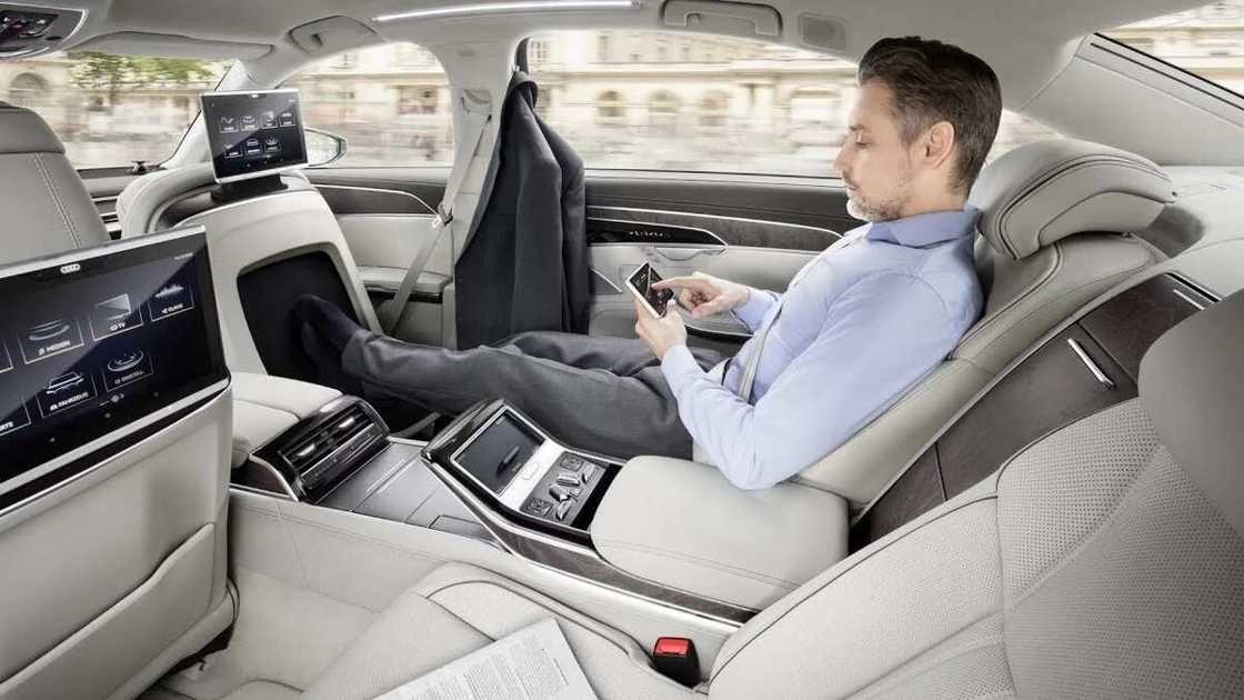 2016 Mr Ideal Nigeria, Prince Ehirim, photoshops himself into the 2018 Audi A8 to deceive his unsuspecting followers (photos) 2016 Mr Ideal Nigeria, Prince Ehirim, photoshops himself into the 2018 Audi A8 to deceive his unsuspecting followers (photos)