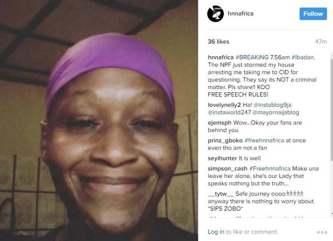 Yan sanda sun gayyaci Kemi Olunloyo don amsa tambayoyi Yan sanda sun gayyaci Kemi Olunloyo don amsa tambayoyi