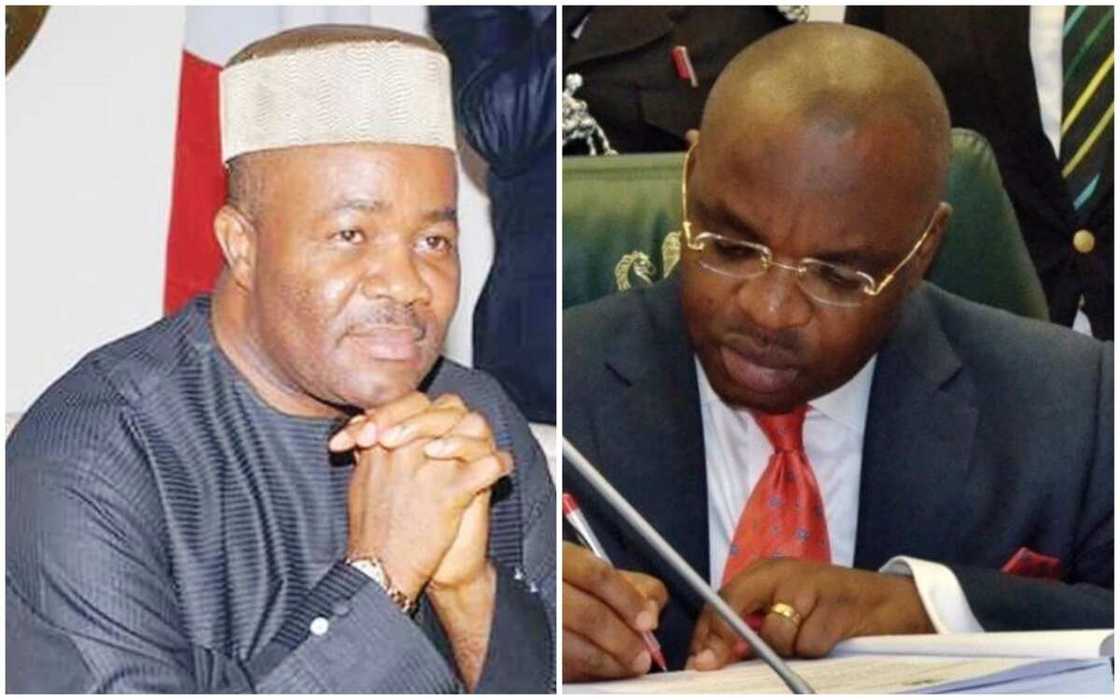 Ka tona manyan barayin da suke wurinka neman mafaka in kai mai gaskiya ne - gwamnan PDP ga Baba Ka tona manyan barayin da suke wurinka neman mafaka in kai mai gaskiya ne - gwamnan PDP ga Baba