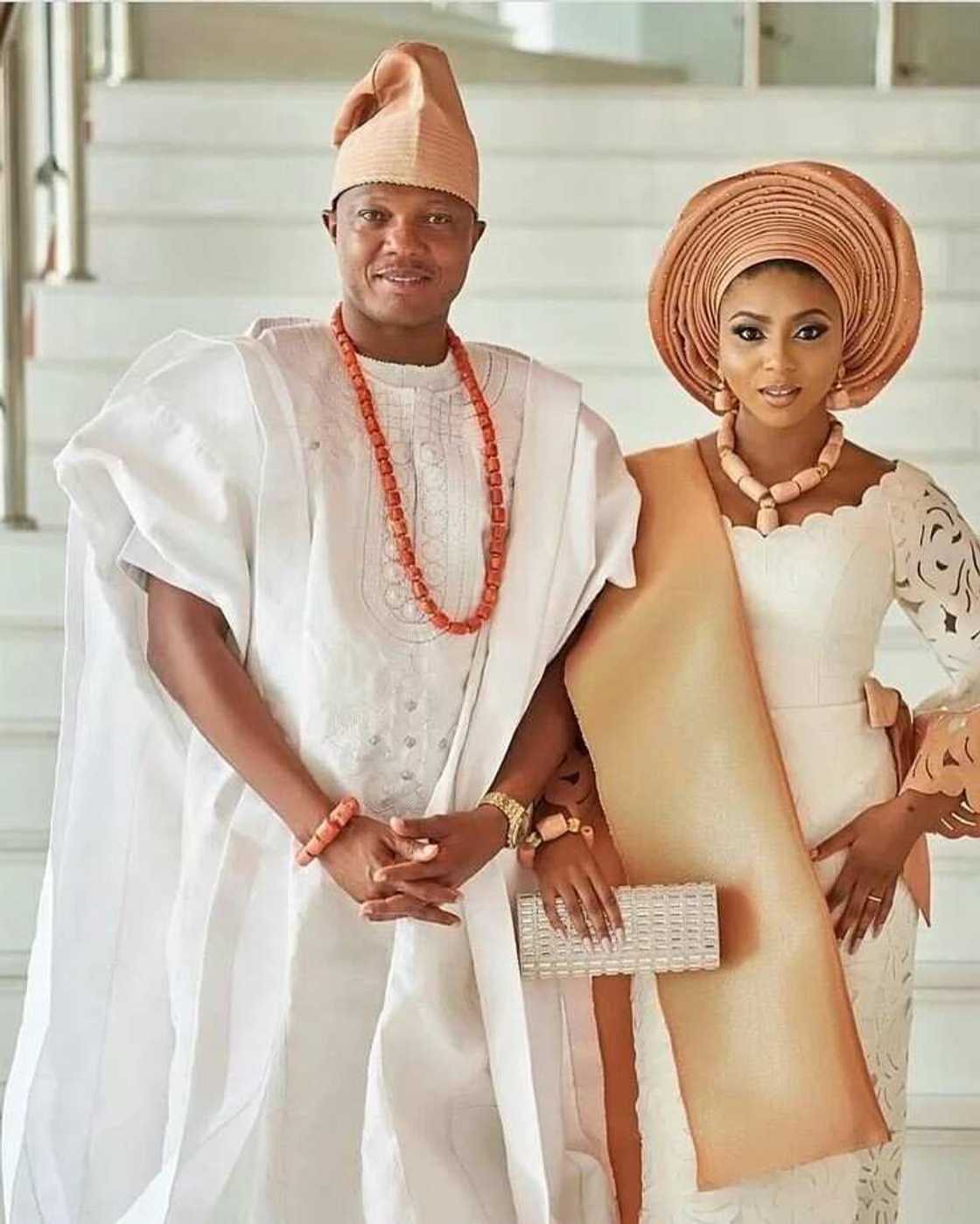 White agbada for wedding White agbada for wedding