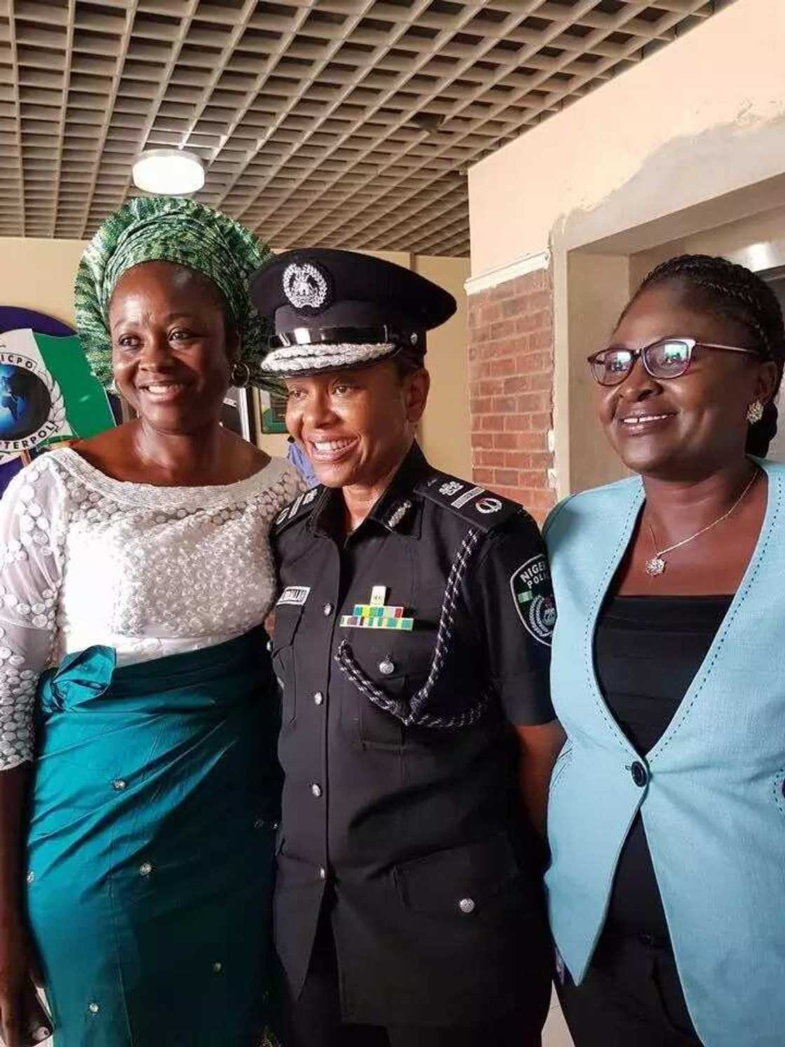 Smiling police woman gets promotion as assistant inspector general of police (photos)