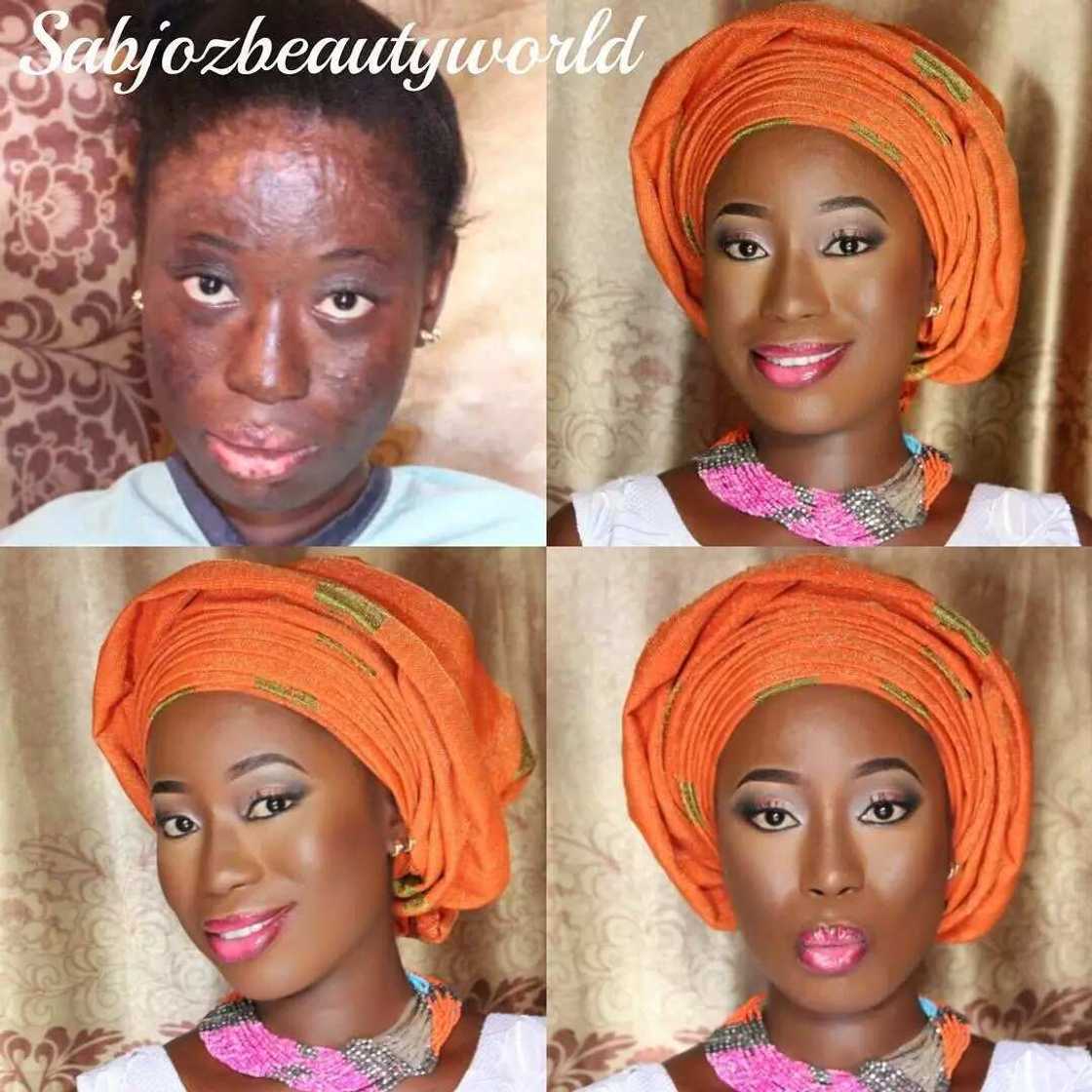 15 times Nigerian women deceived men with their makeup