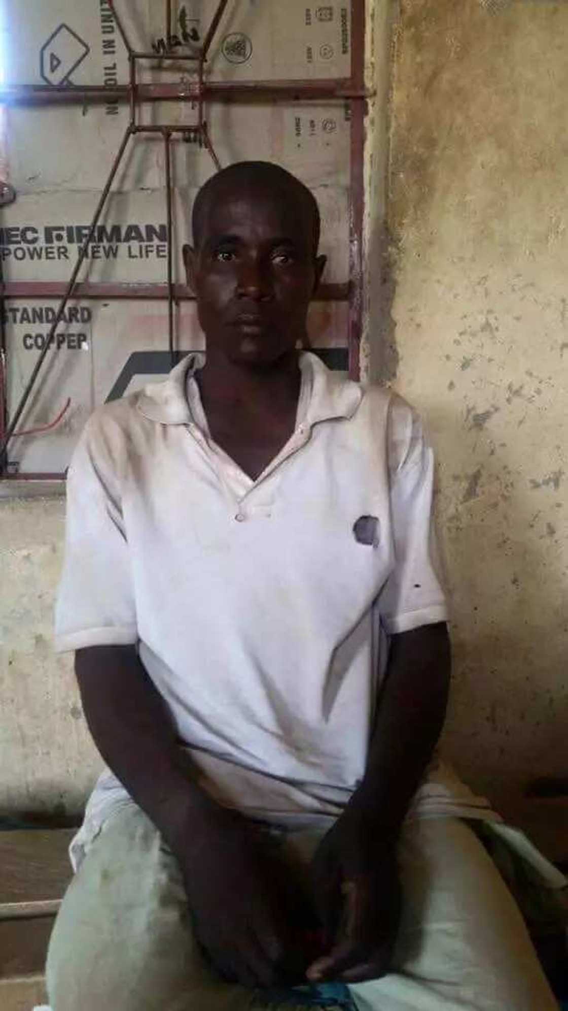 Hunger made me to surrender: Rescued Chibok girl's husband Hunger made me to surrender: Rescued Chibok girl's husband