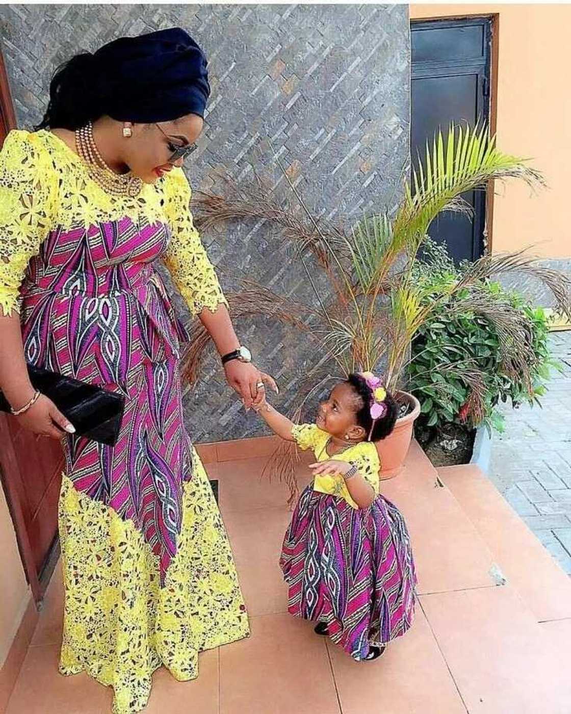 Ankara festive styles for mother and daughter Ankara festive styles for mother and daughter