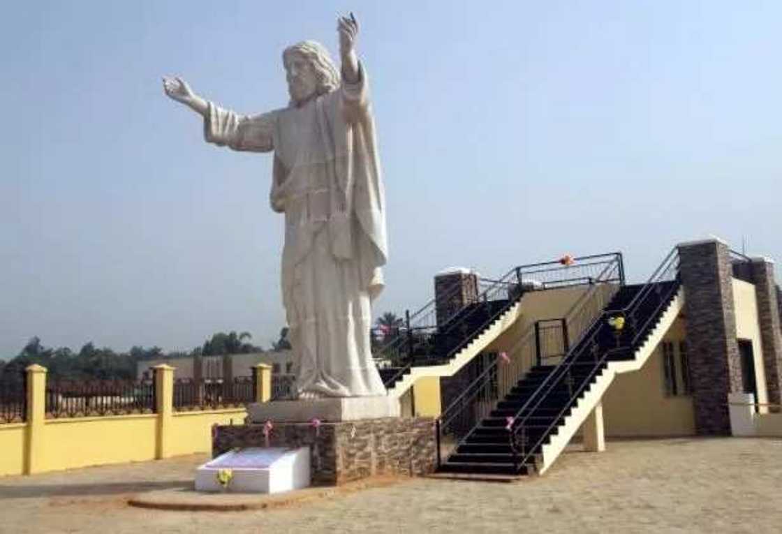 PHOTO: Africa's Tallest Statue Of Jesus Unveiled In Nigeria PHOTO: Africa's Tallest Statue Of Jesus Unveiled In Nigeria
