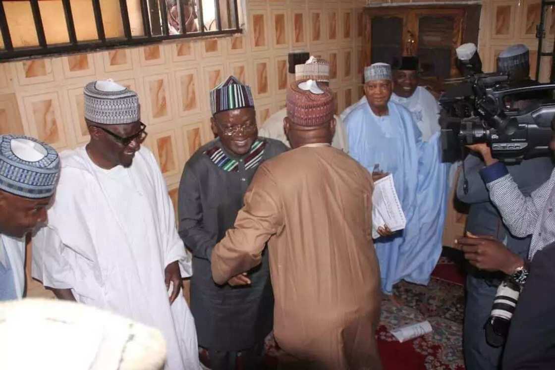 Breaking: Wike, Saraki, Ortom meet in Ilorin (photos) Breaking: Wike, Saraki, Ortom meet in Ilorin (photos)