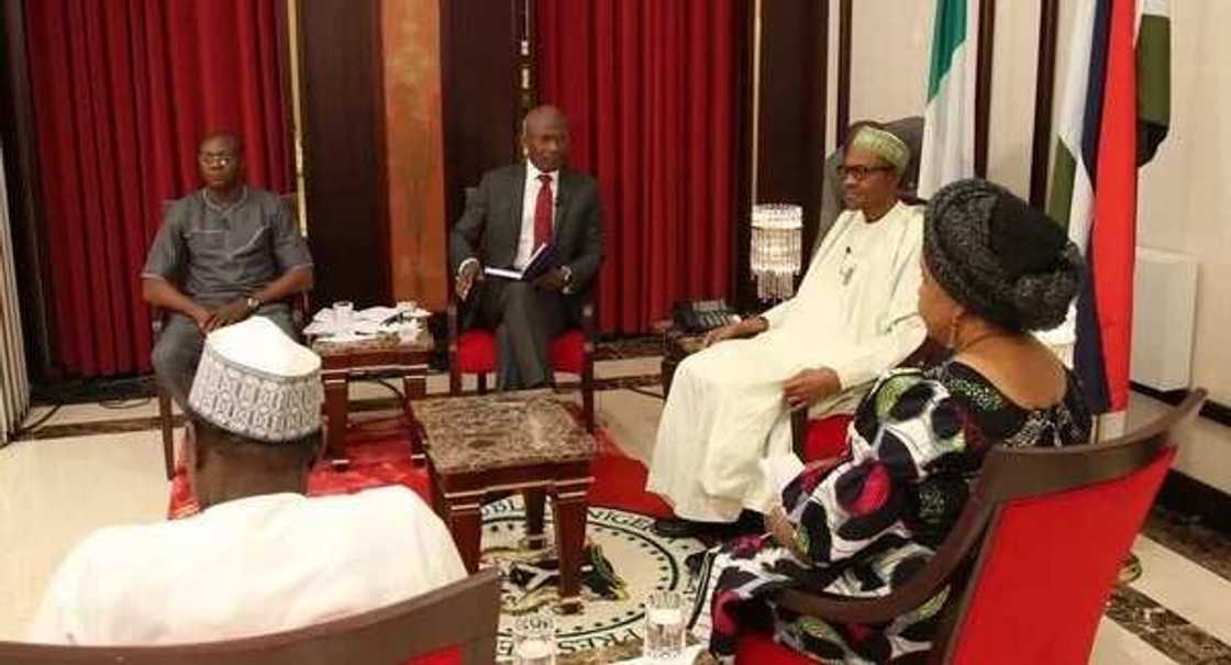 Nigerians React To PMB's Media Chat