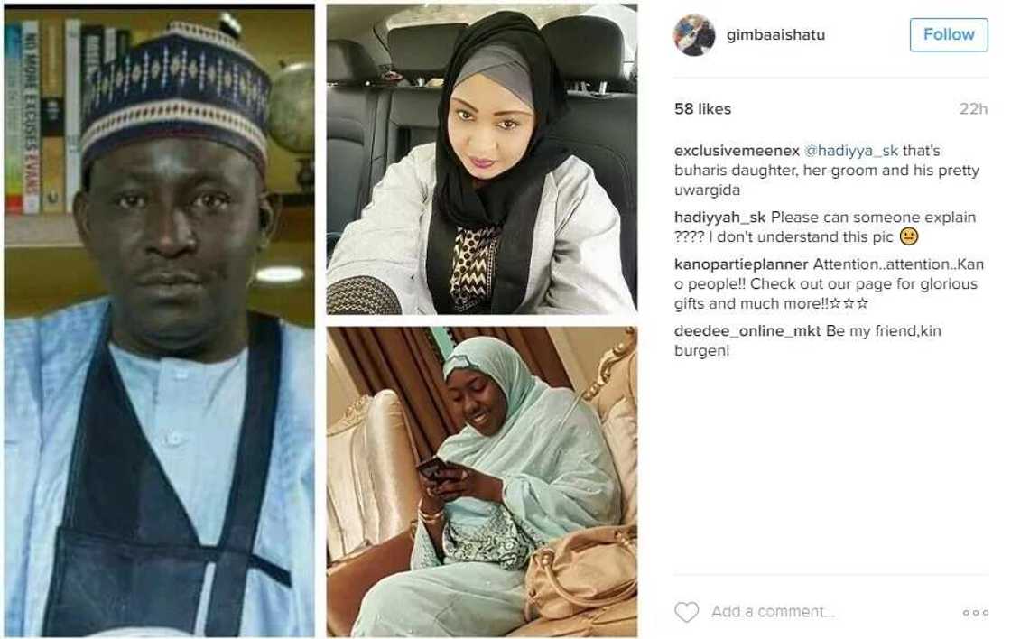 Buhari's daughter mocked as she becomes 4th wife Buhari's daughter mocked as she becomes 4th wife