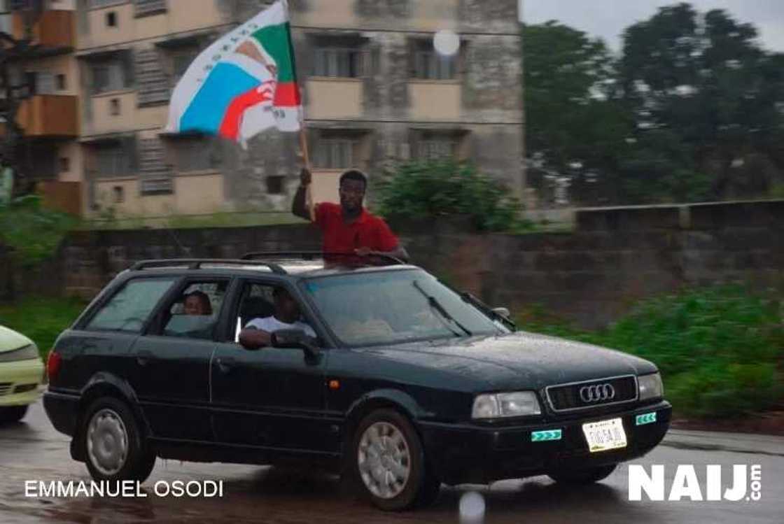 BREAKING: Godwin Obaseki wins Edo election (photos) BREAKING: Godwin Obaseki wins Edo election (photos)