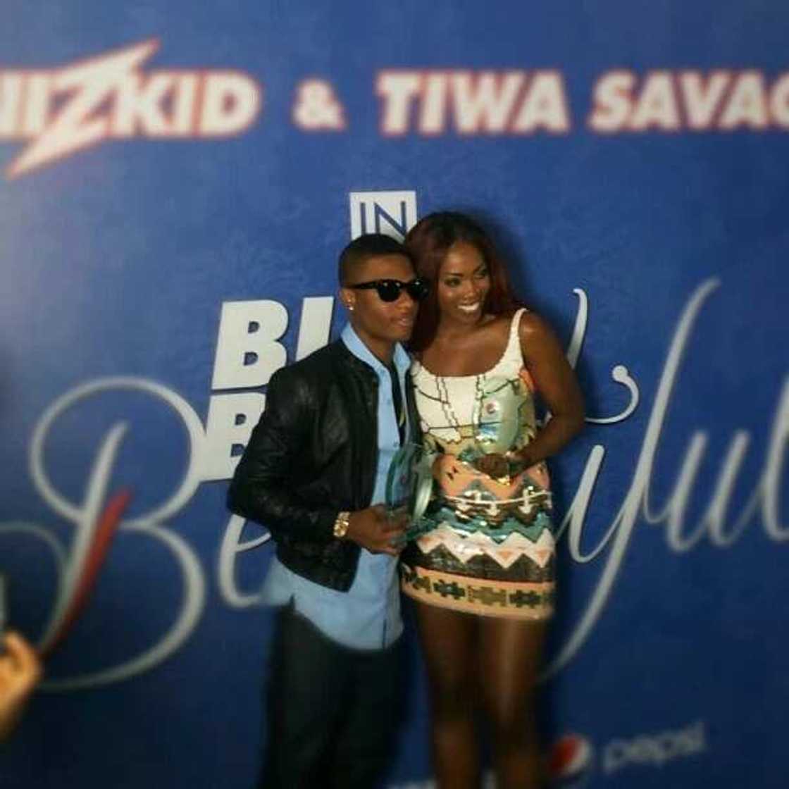 Wizkid and Tiwa together