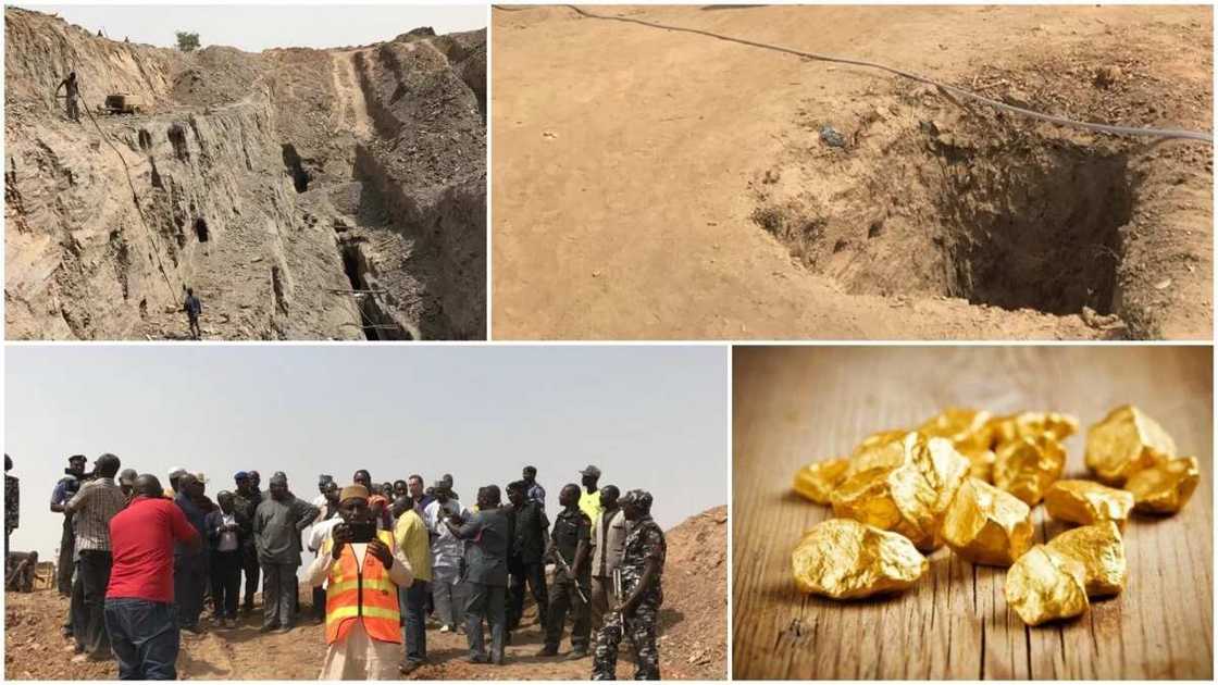 Ku kalli yadda ake hako zinare a Arewa (Hotuna) Ku kalli yadda ake hako zinare a Arewa (Hotuna)