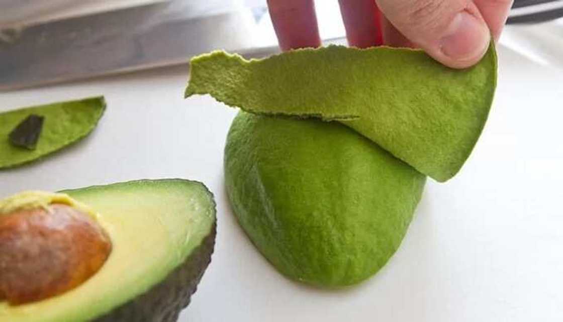 Avocado skins