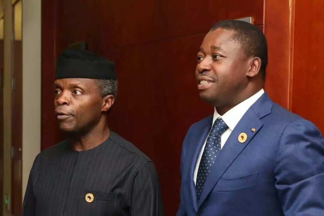 Osinbajo holds successful bilateral meeting with president Faure Gnassingbé of Togo Osinbajo holds successful bilateral meeting with president Faure Gnassingbé of Togo