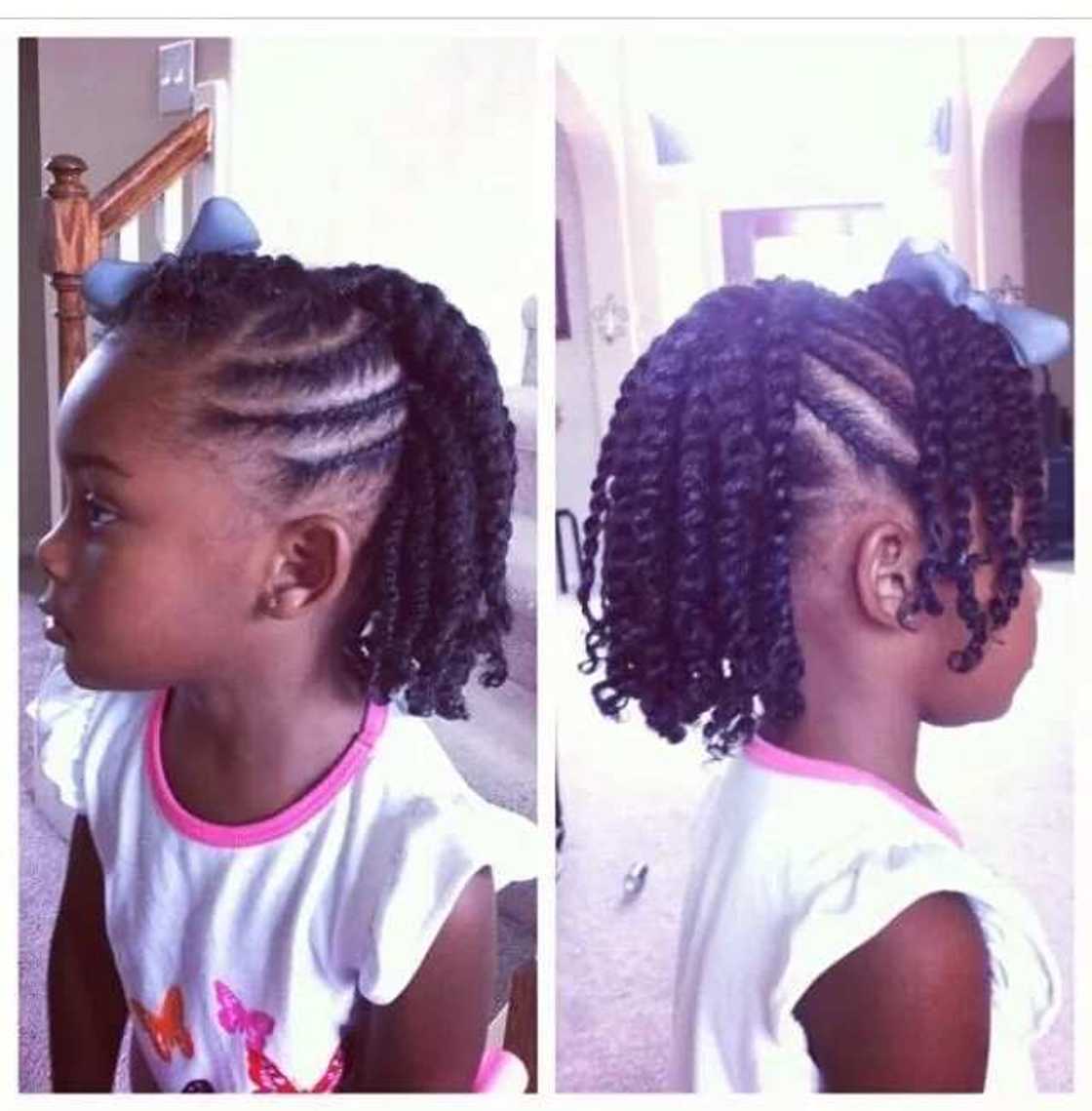 hairstyles twists for kids