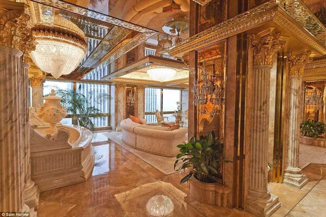 Inside Donald Trump's luxurious penthouse in New York