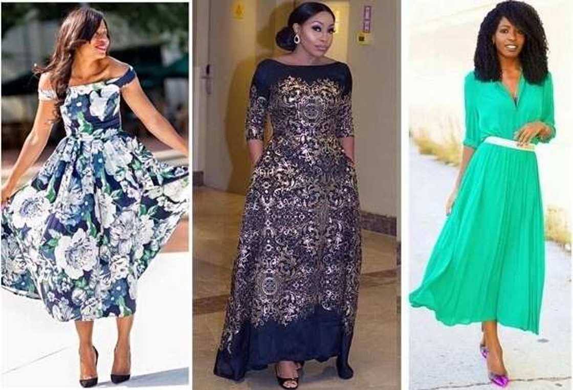 English gown styles 2018 English gown styles 2018