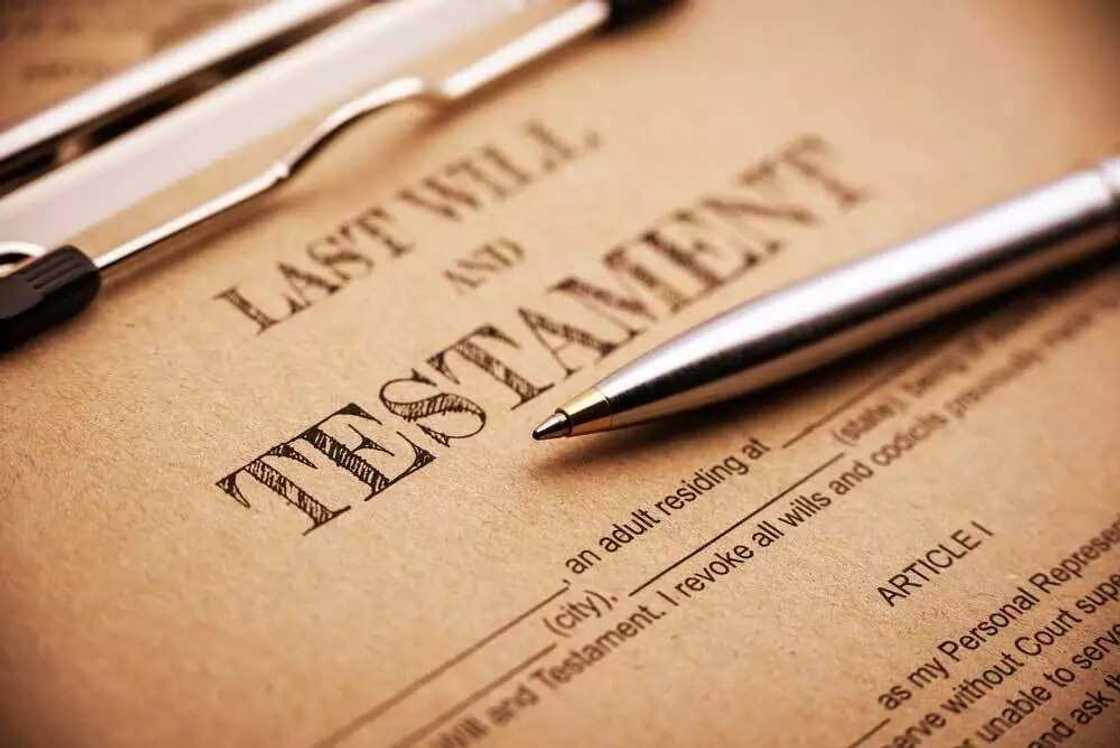 will and testament will and testament