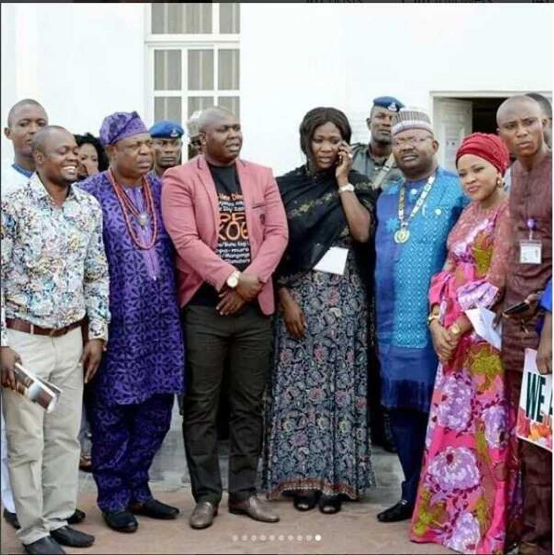 Mercy Johnson first assignment as Kogi state special assistant (Photos)