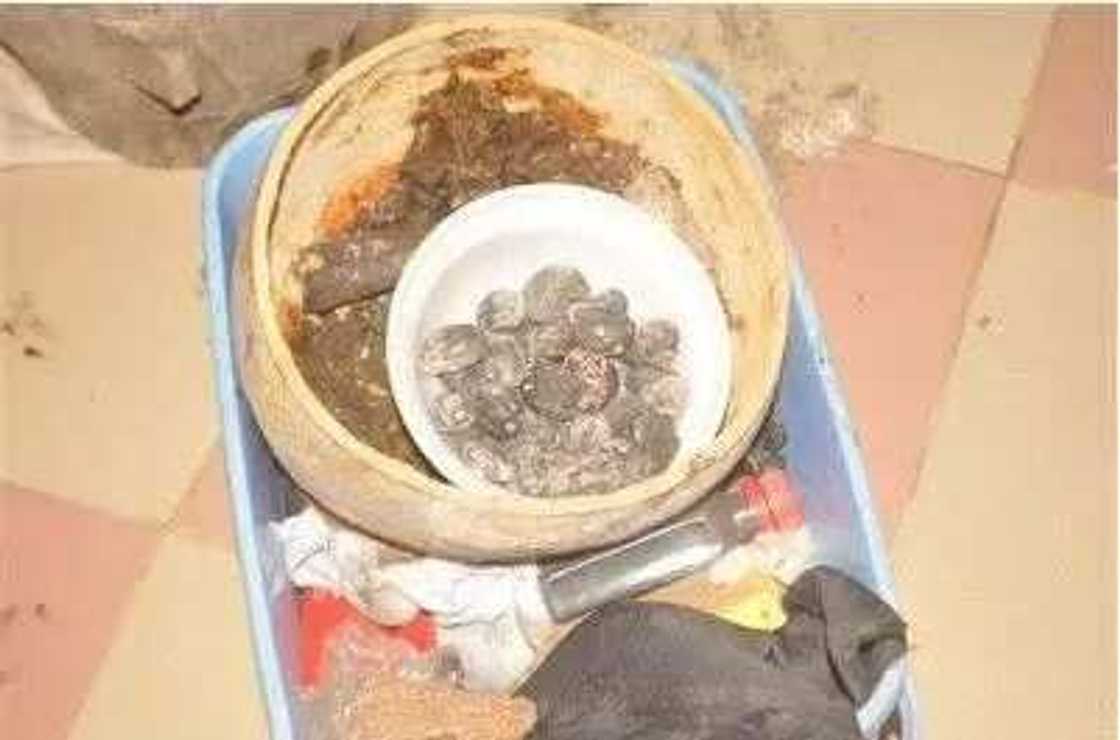 Pastor arrested for burying fetish items in his church Pastor arrested for burying fetish items in his church