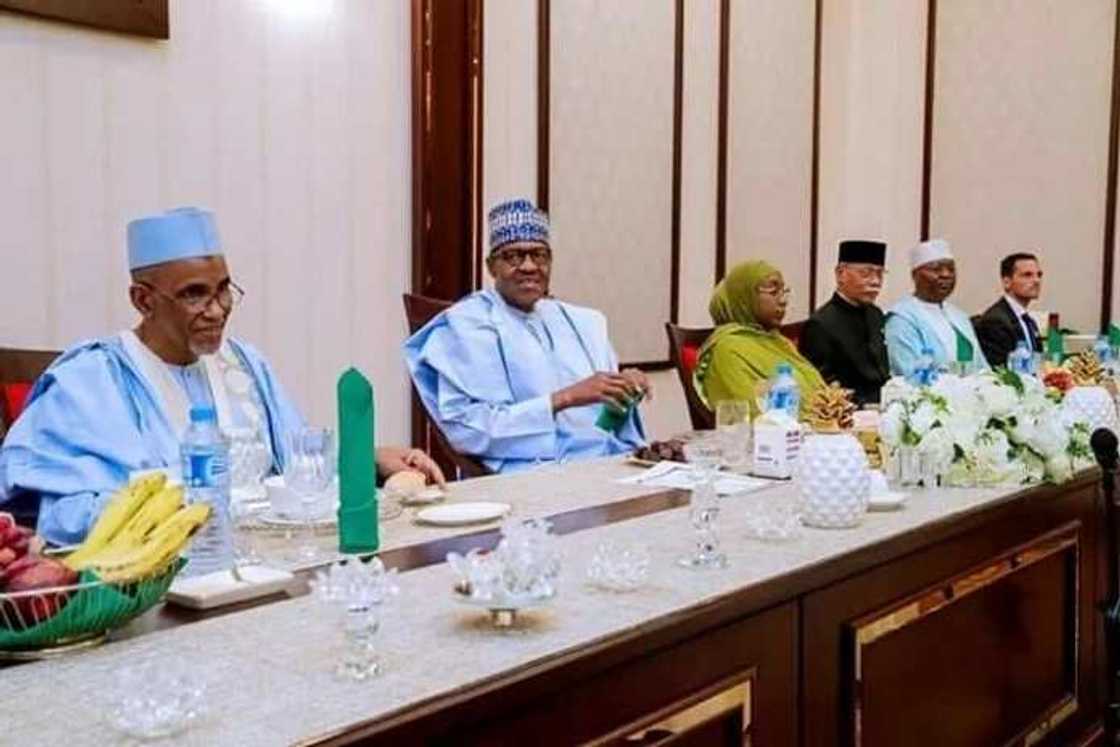 Buhari ya karya Azuminsa tare da jakadun kasashen Duniya (Hotuna)