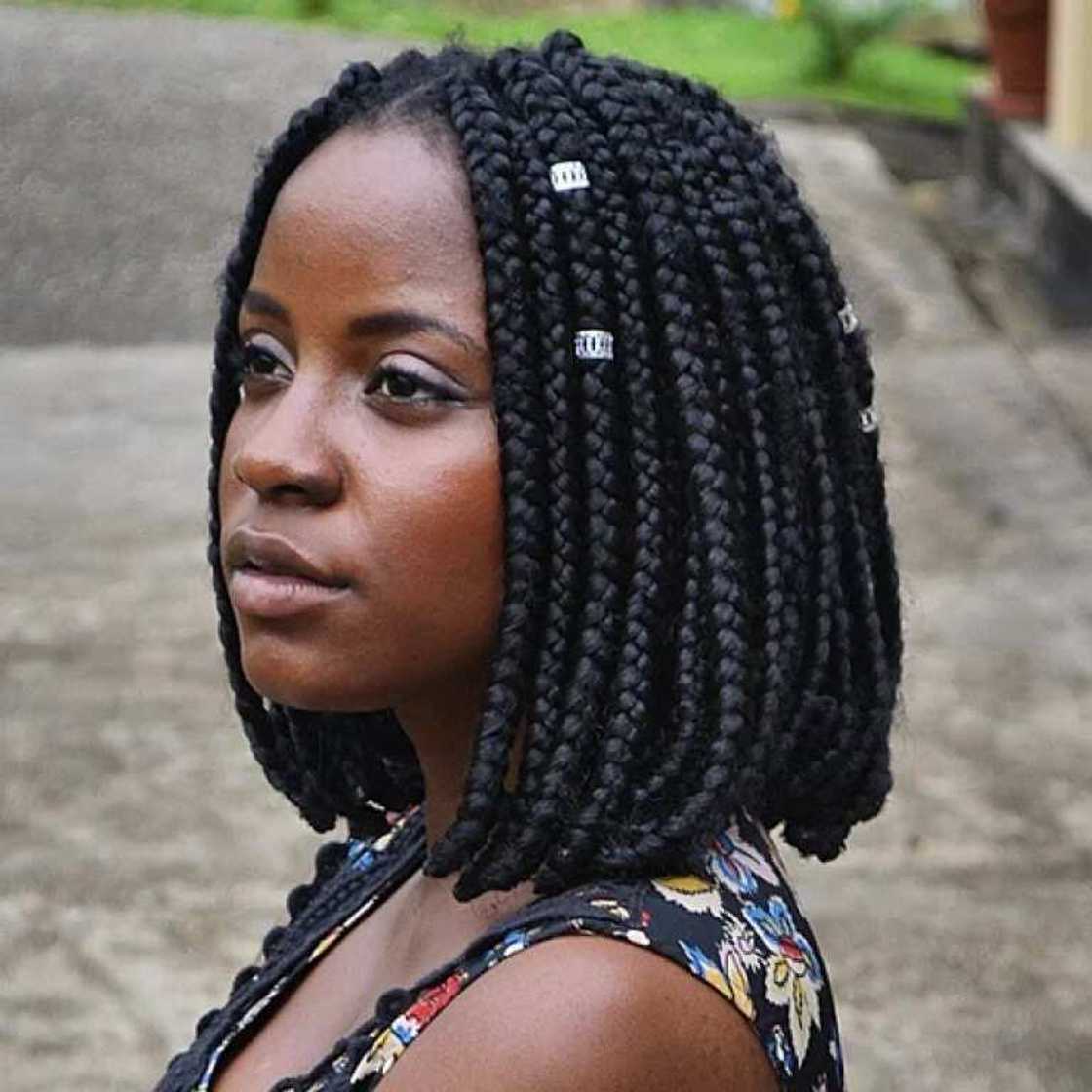 Top short bob braids hairstyles for 2018 Top short bob braids hairstyles for 2018