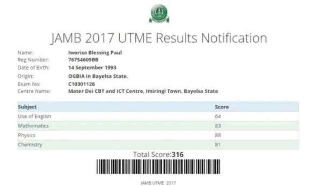 Check out the candidates with very HIGH scores in the just concluded JAMB exam (photos) Check out the candidates with very HIGH scores in the just concluded JAMB exam (photos)