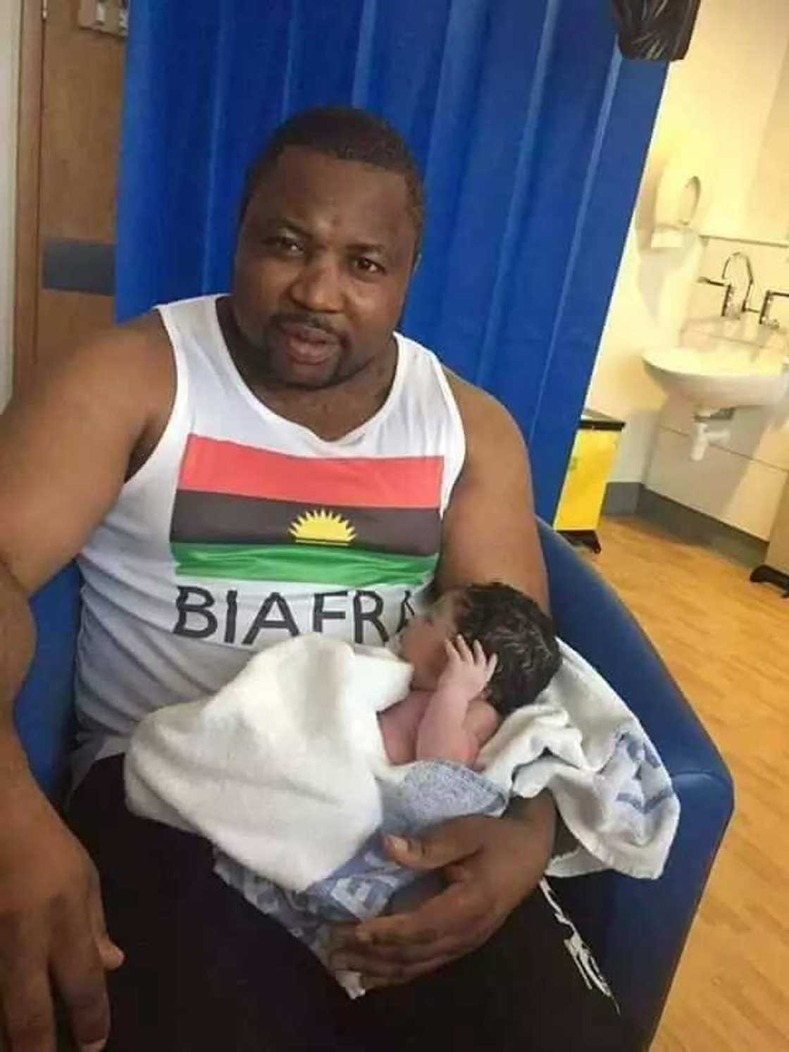 Check out this cute baby-boy who was born 50 years after Biafra Independence (photos) Check out this cute baby-boy who was born 50 years after Biafra Independence (photos)