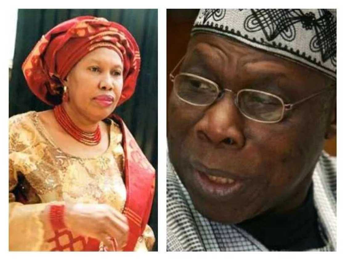 Mrs Obasanjo loses bid to stop son’s wedding Mrs Obasanjo loses bid to stop son’s wedding