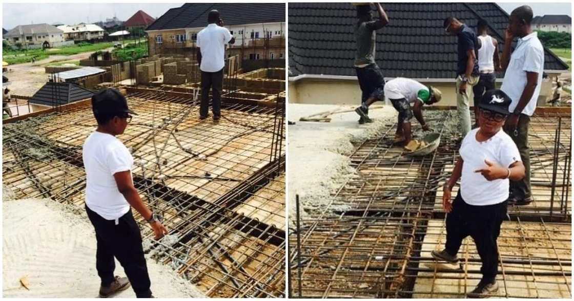 The actor himself built his house The actor himself built his house