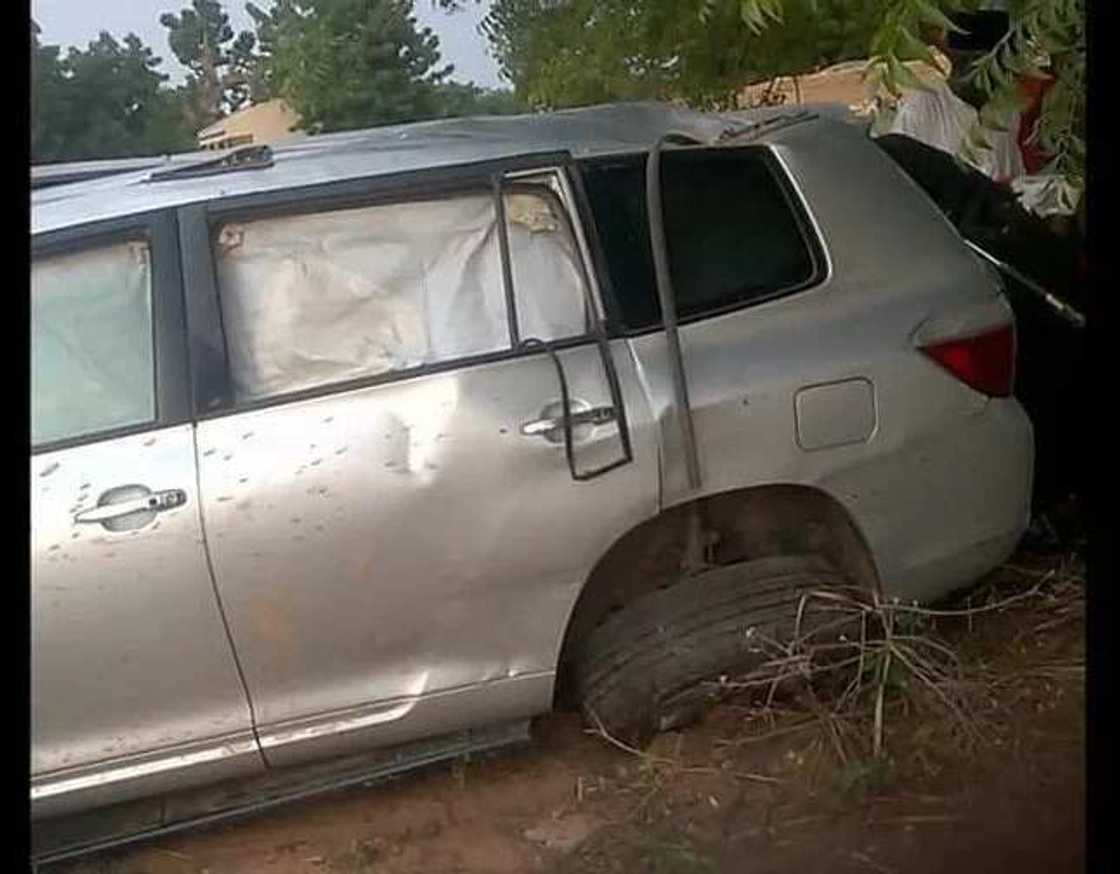 Breaking: R-APC chairman, Buba Galadima, son in auto crash (photos) Breaking: R-APC chairman, Buba Galadima, son in auto crash (photos)
