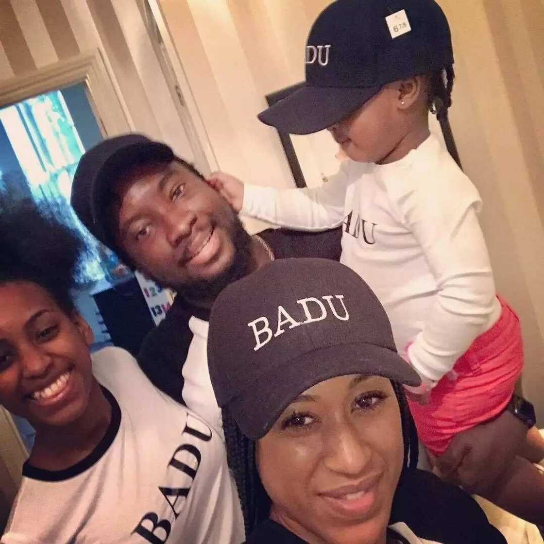 Sonnie Badu and family Sonnie Badu and family